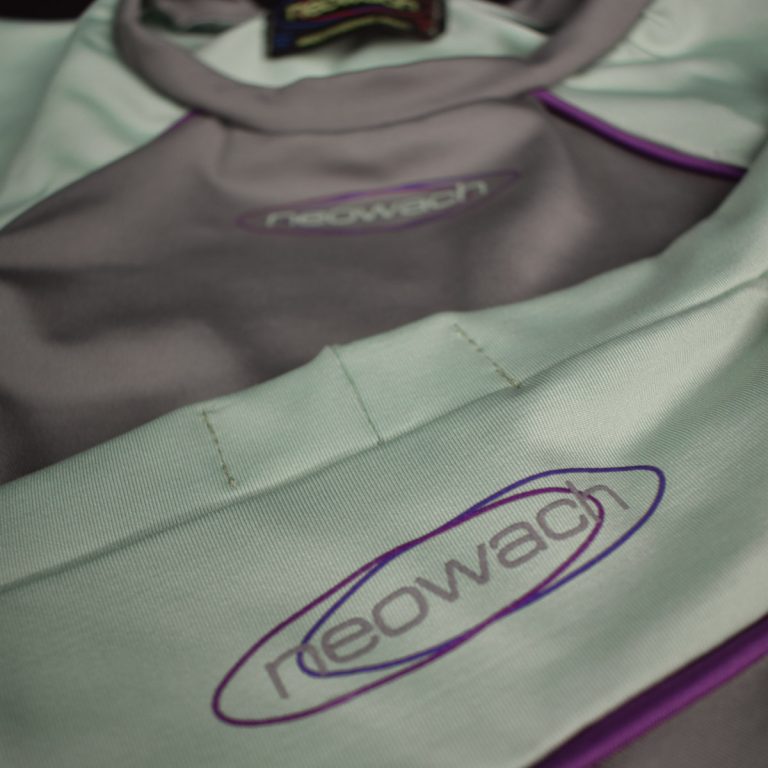 Short Top Neowach swimwear ravewear grey vintage queer