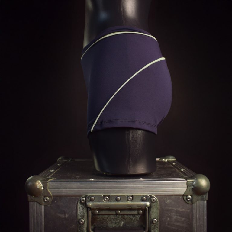 Short Neowach swimwear ravewear purple vintage