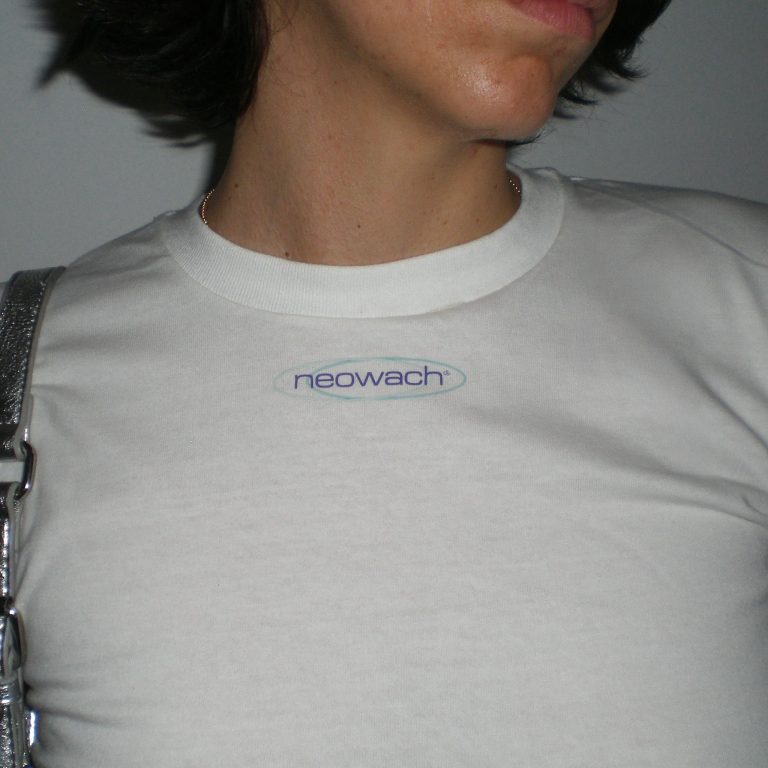 Tee T-shirt Neowach rave records estebanemilio illustration