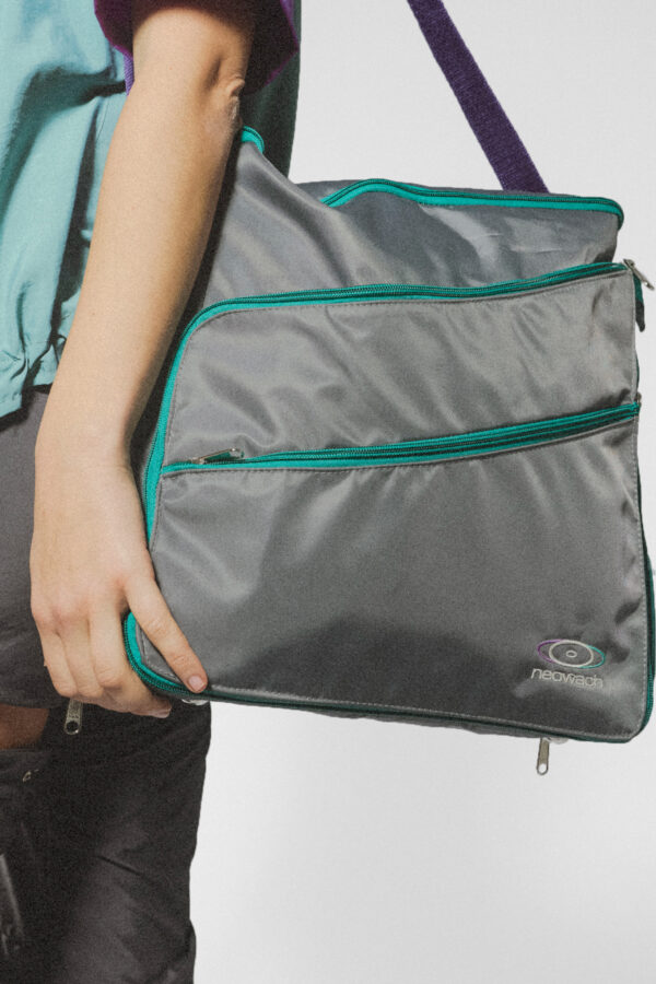 Vinyl Record Bag Dark Grey Purple