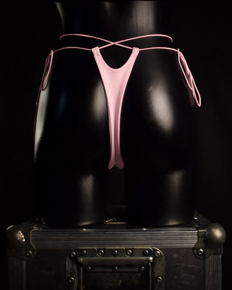 Kurtida Thong Drawstring pink