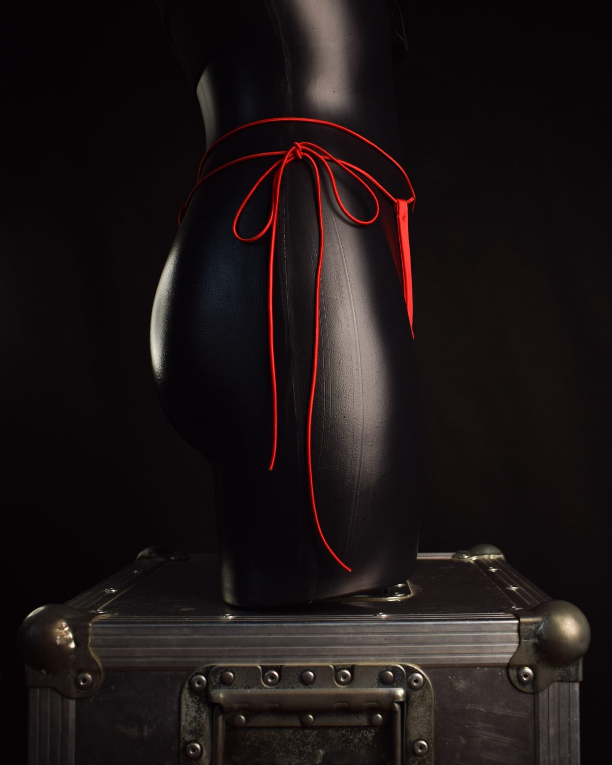 Kurtida Thong Drawstring red