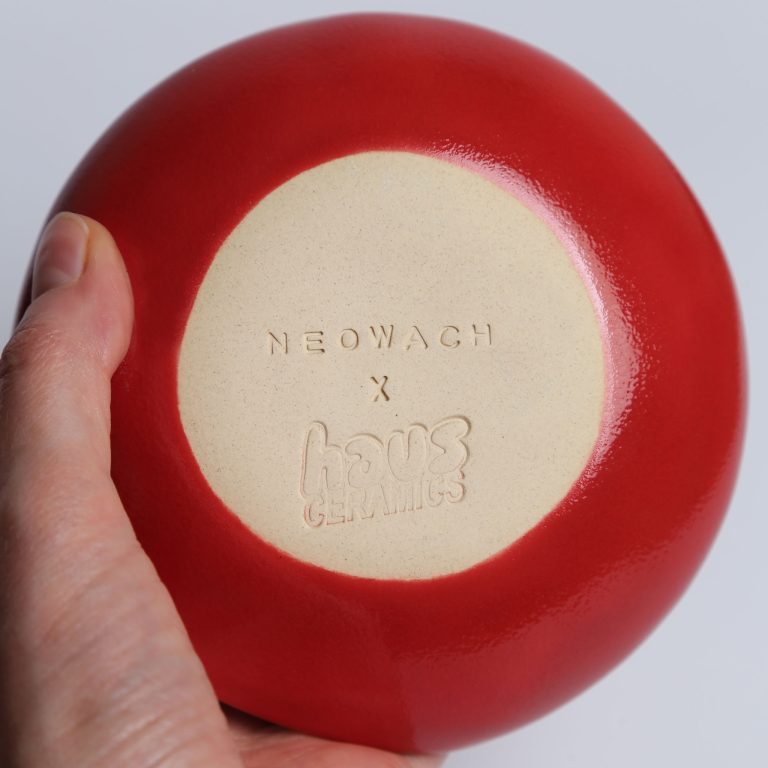 Ashtray neowach x haus ceramics