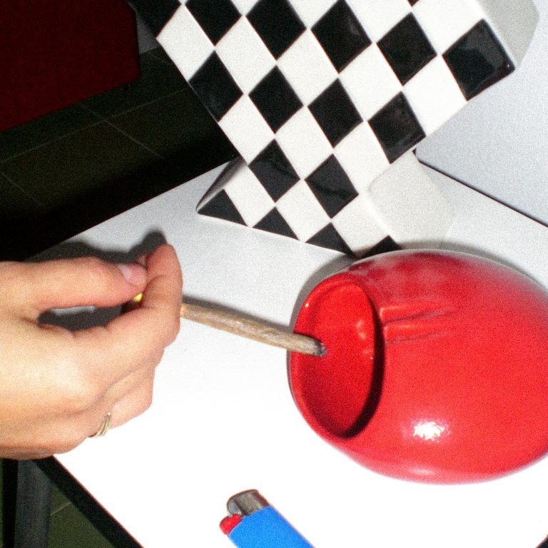 Ashtray neowach x haus ceramics